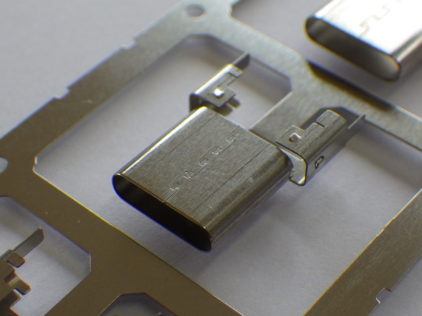 SUS301CSP-EH製 USB Type-C 端子部品（シェル形状）