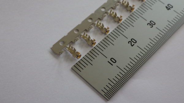 C5210R-H製 同軸コネクタ用端子 | 薄板プレス試作加工なら【薄板プレス