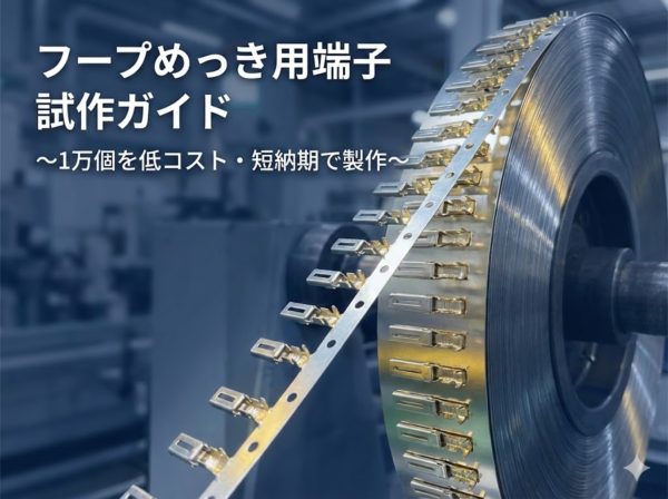 フープめっき用端子の試作ガイド｜1万個の試験片を低コスト・短納期で製作する秘訣とは？サムネイル